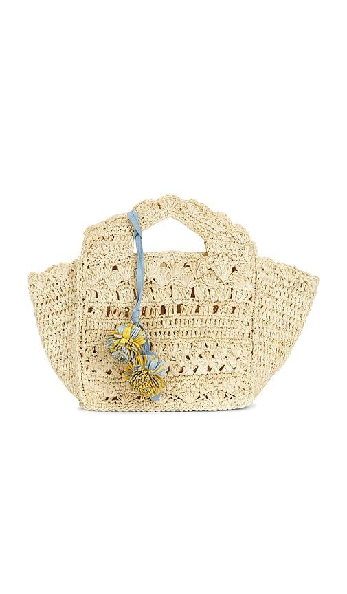 btb los angeles mini tammi tote in tan.