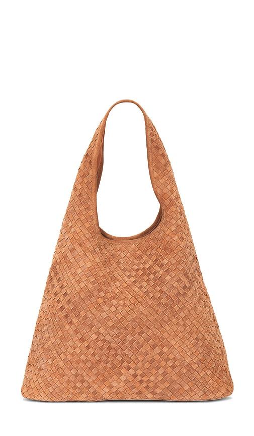 btb los angeles romee suede hobo in cognac.