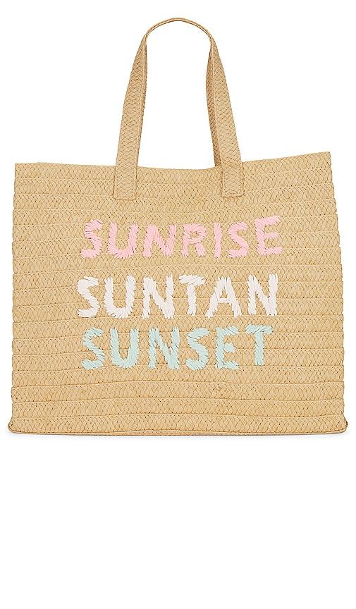 btb los angeles sunrise sunset tote in neutral.
