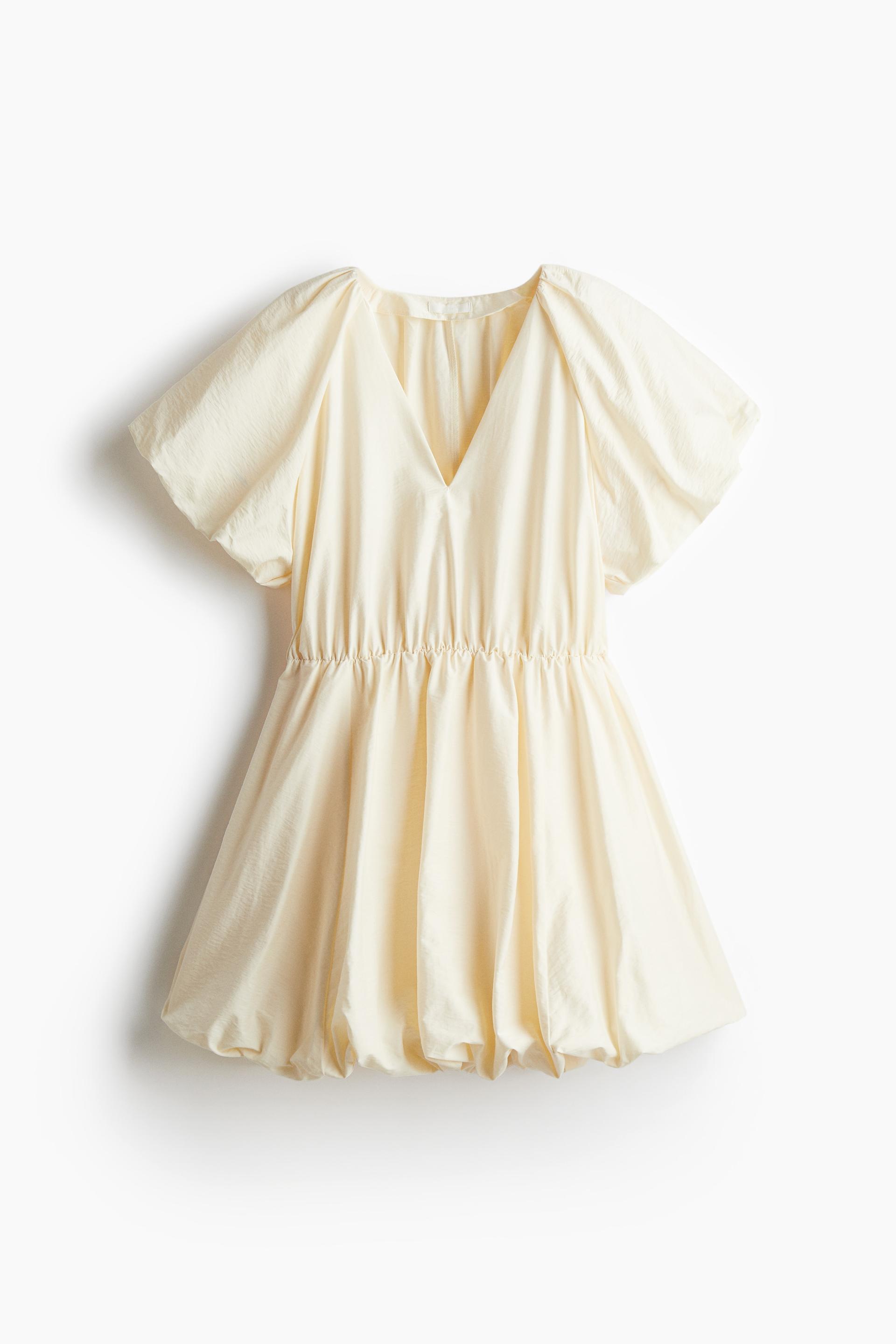 bubble-hem dress