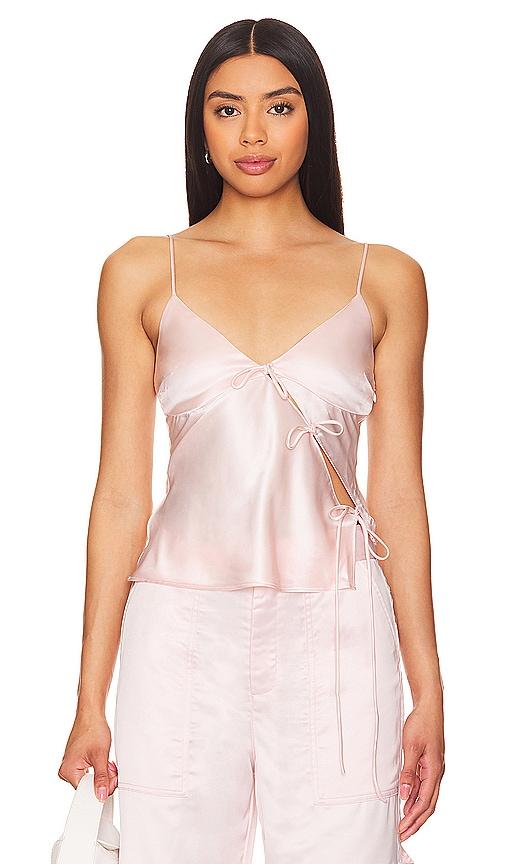 bubish lara bow singlet top in blush. - size 12/l (also in 14/xl)