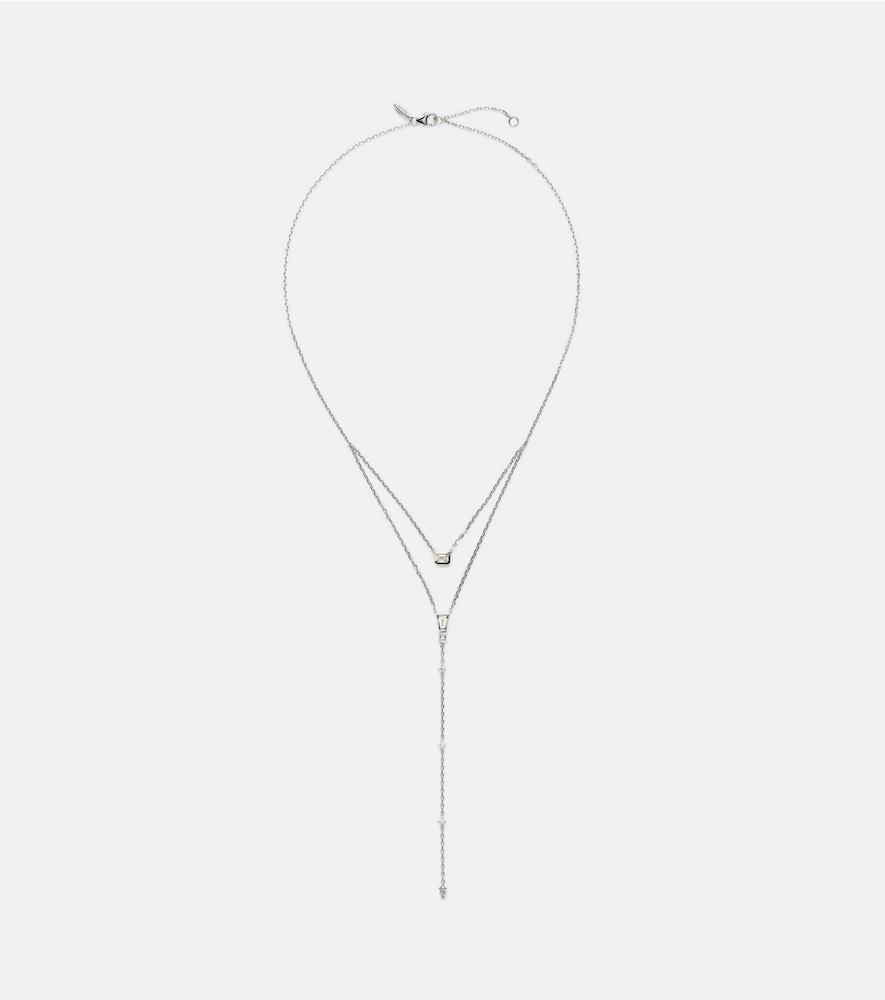 bucherer fine jewellery inner fire 18kt white gold necklace with diamonds