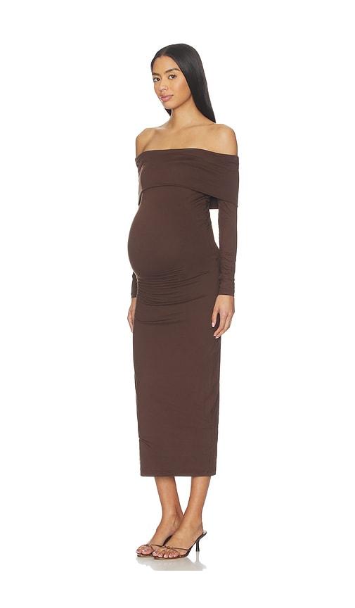 bumpsuit the alison dress in chocolate. - size m (also in xs, s, l)