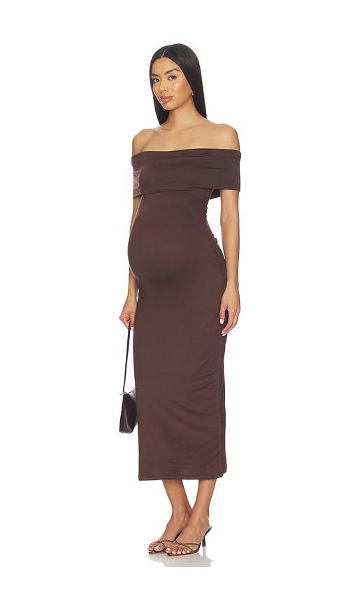 bumpsuit the bianca dress in chocolate. - size l (also in xl)