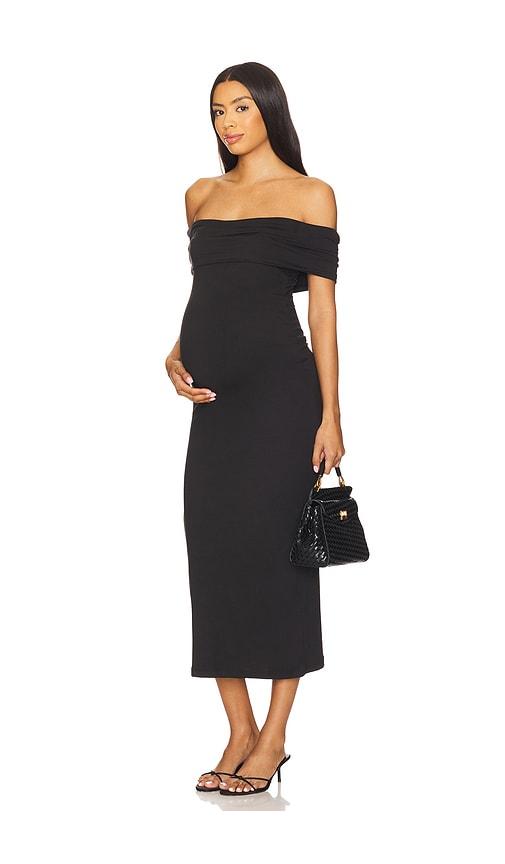 bumpsuit the bianca midi dress in black. - size l (also in m, s, xl, xs)