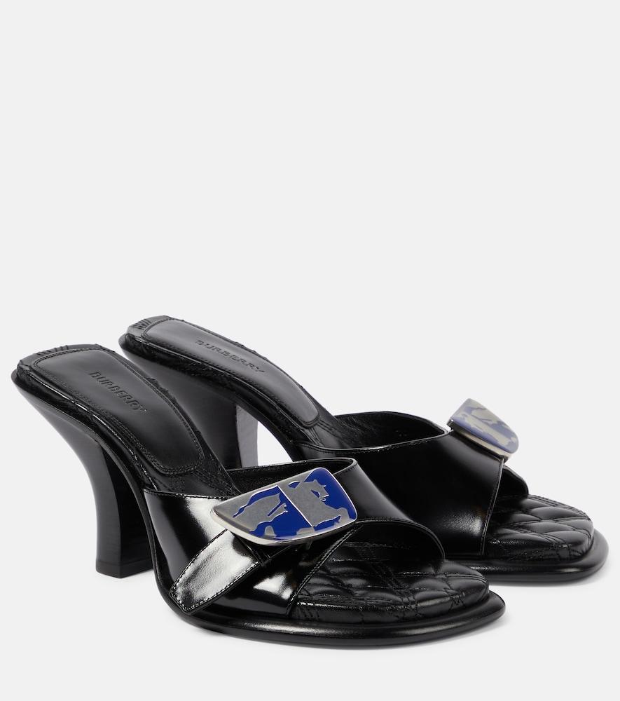 burberry 70 ekd leather mules
