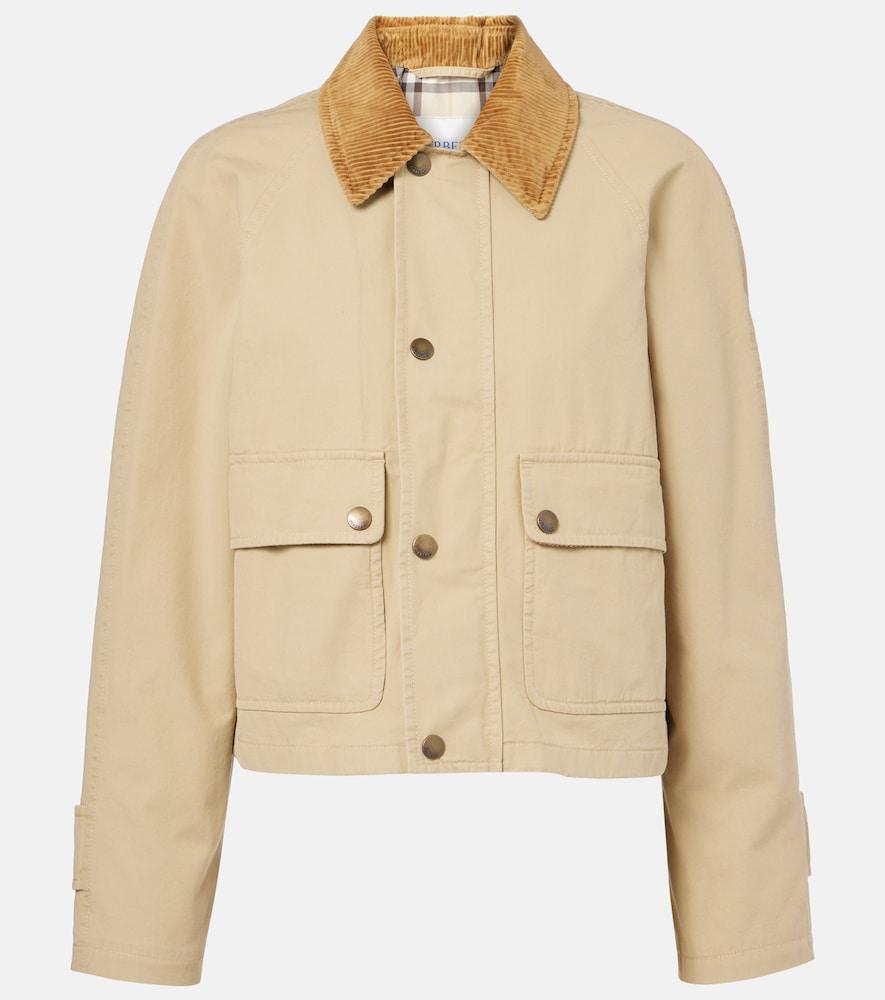 burberry cotton gabardine jacket