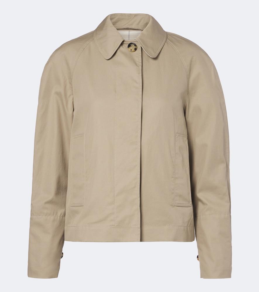 burberry cotton gabardine jacket