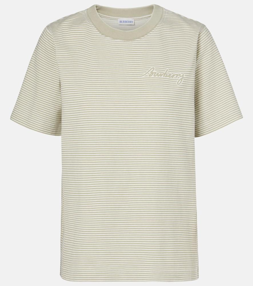 burberry cotton jersey t-shirt
