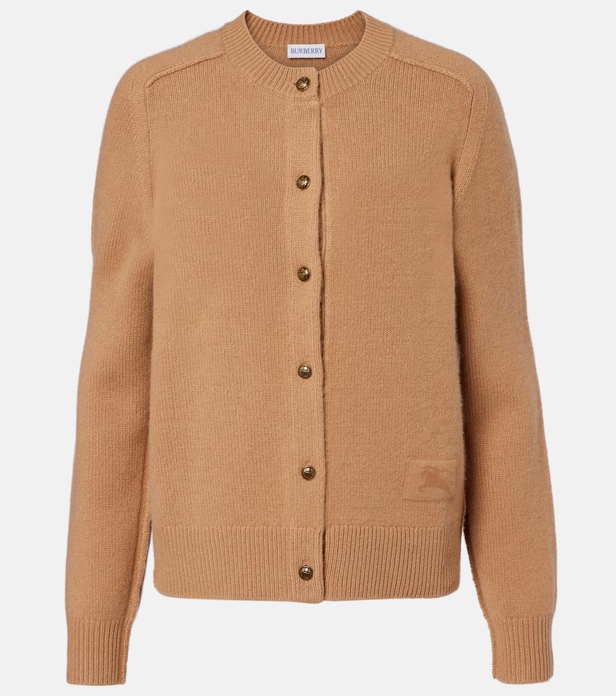 burberry ekd cashmere-blend cardigan