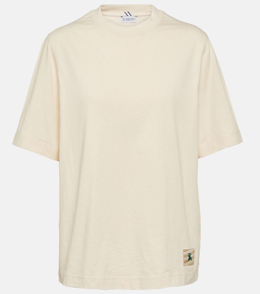 burberry ekd cotton jersey t-shirt
