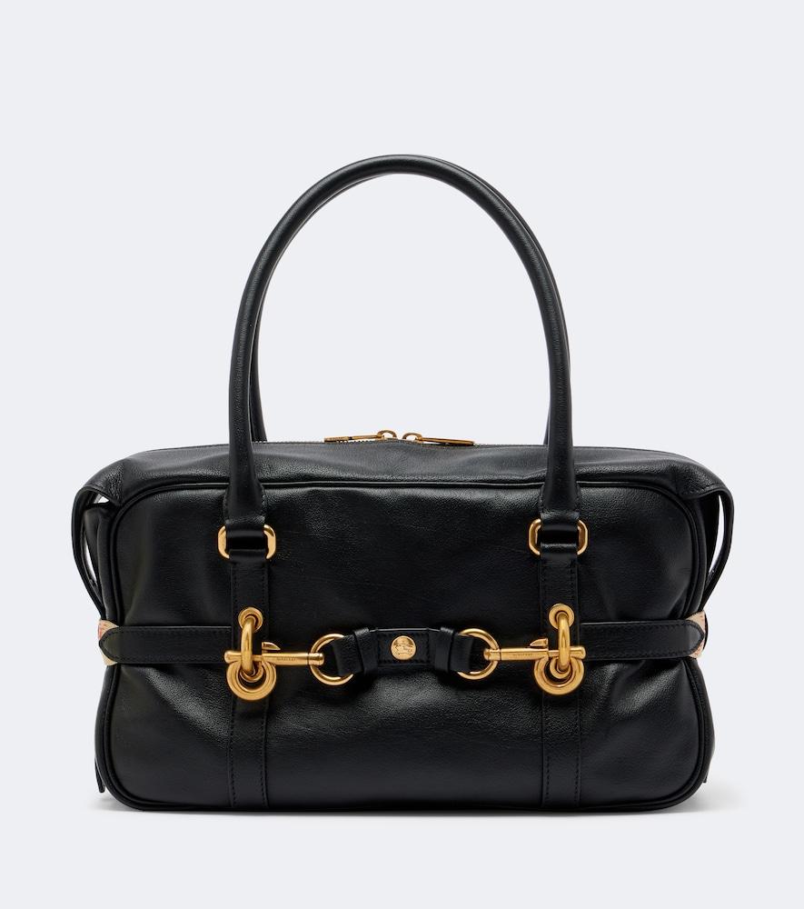 burberry medium leather shoulder bag