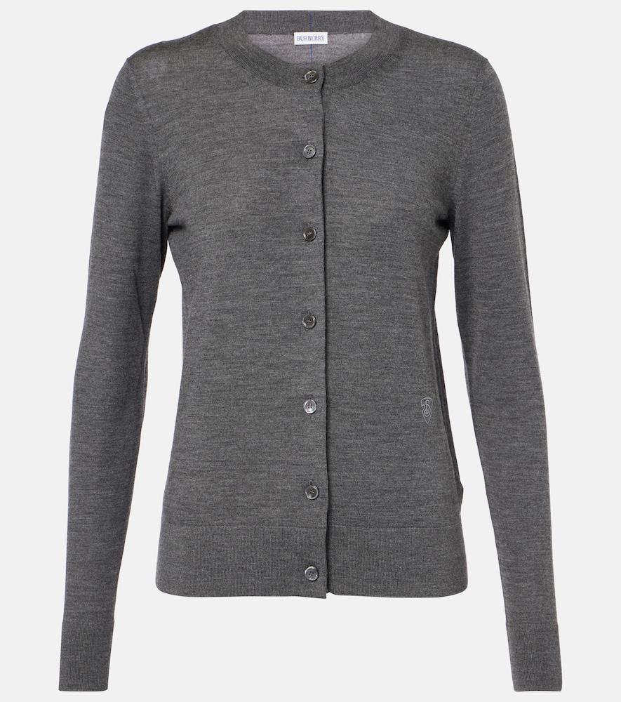burberry wool cardigan