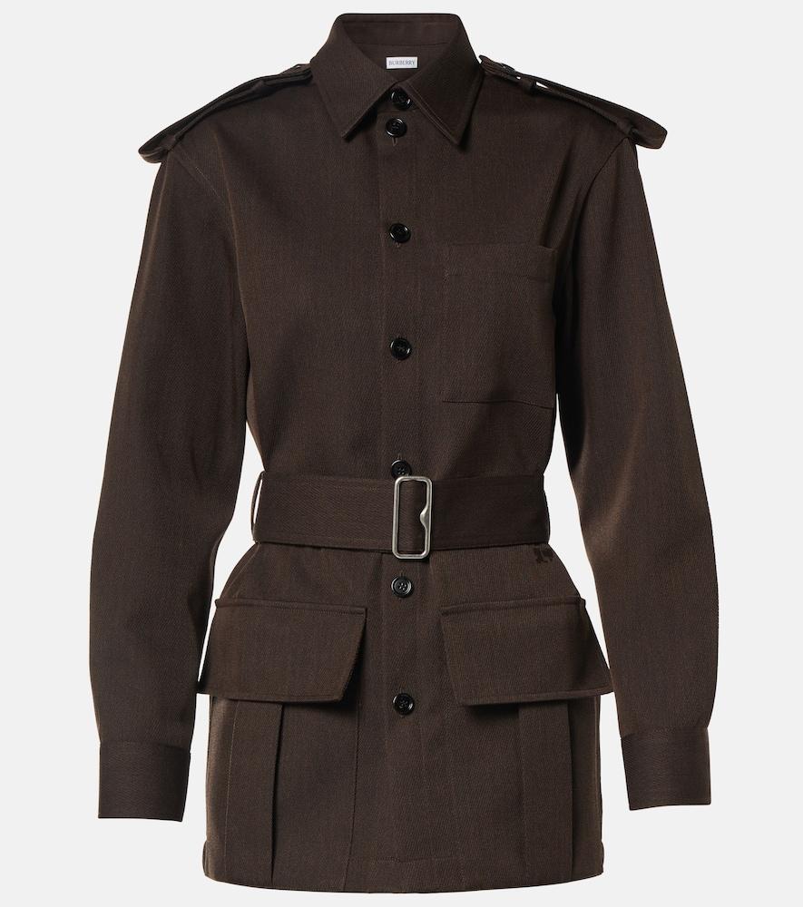 burberry wool jacket