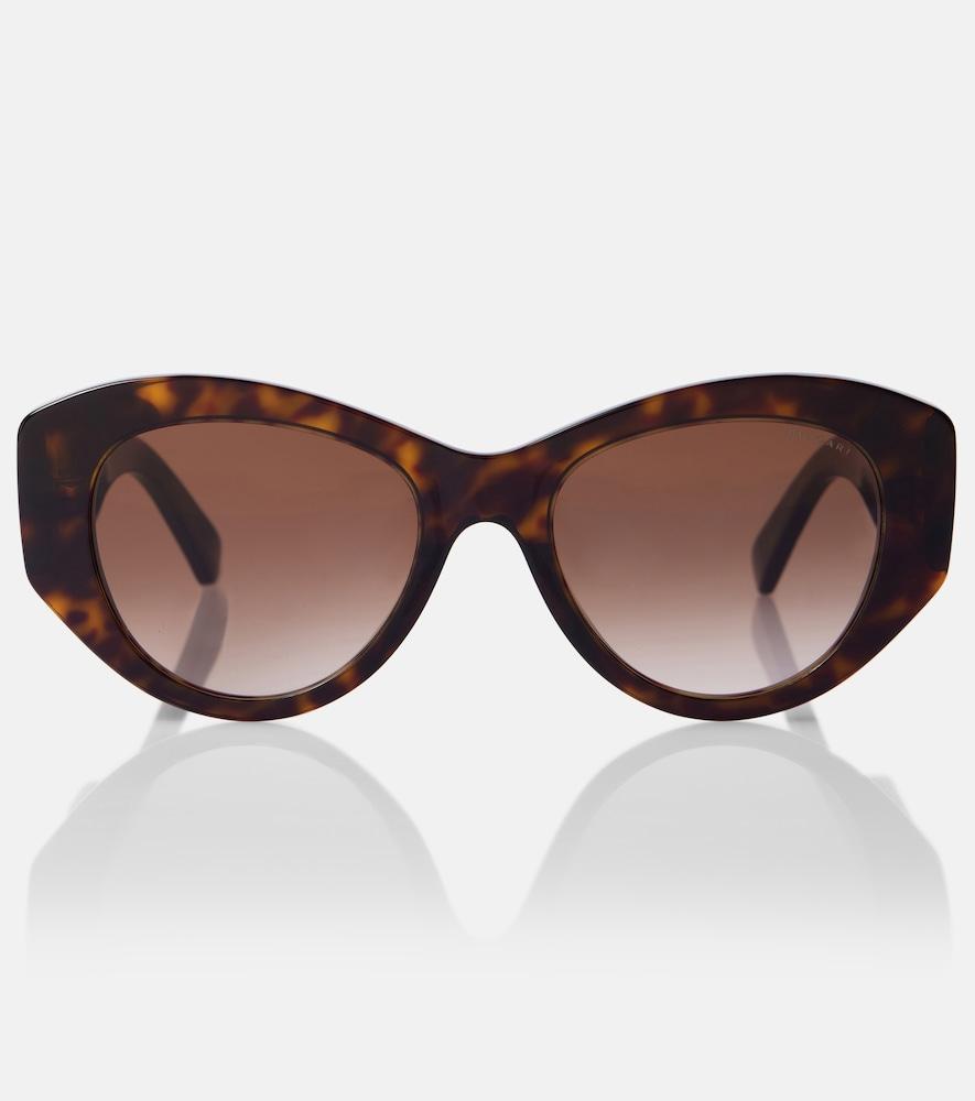 bvlgari tubogas cat-eye sunglasses