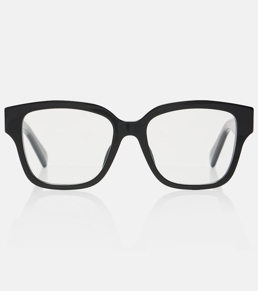 bvlgari tubogas square glasses