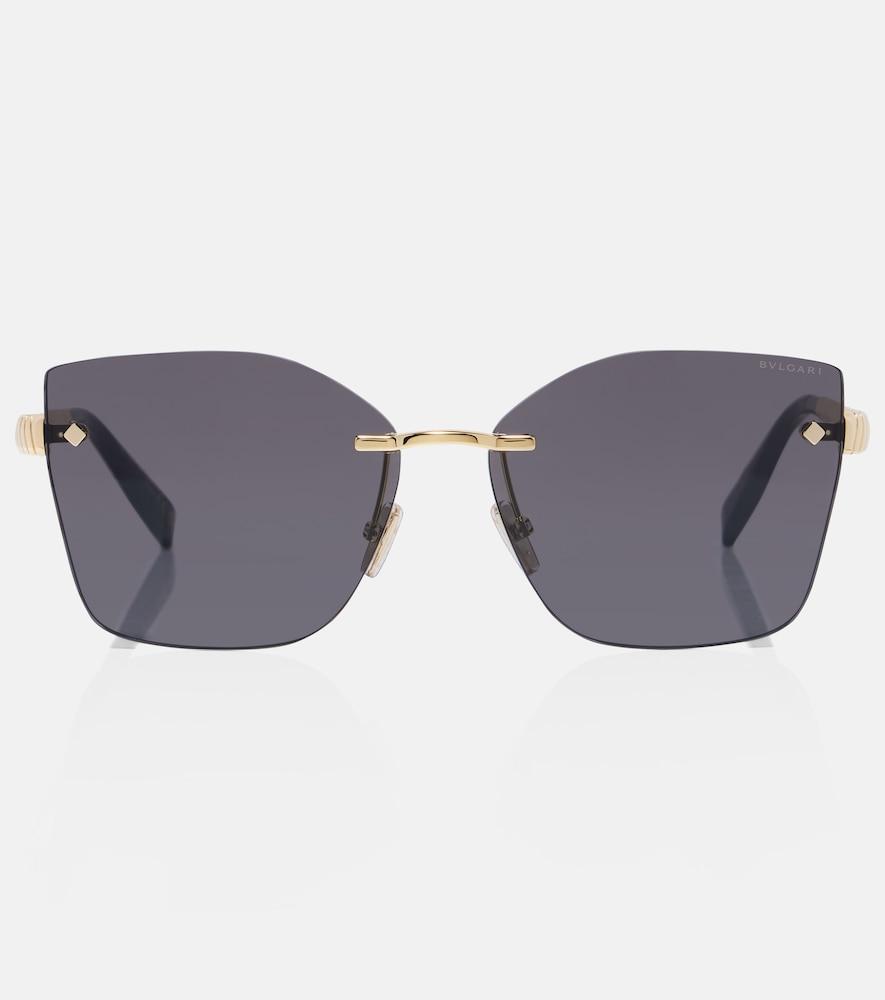 bvlgari tubogas square sunglasses