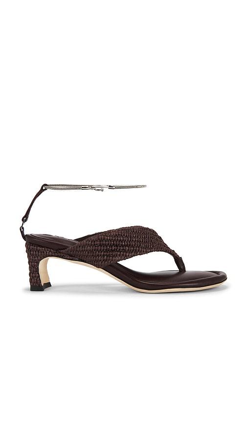 by far dasha raffia heel in purple. - size 36 (also in 37, 38, 39, 41)
