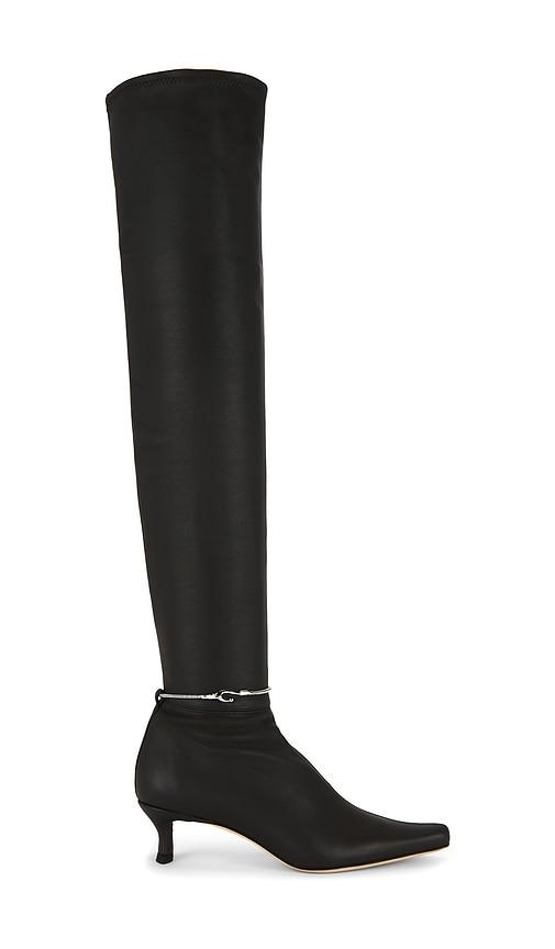 by far kitten stretch stevie boot in brown. - size 36 (also in 37)