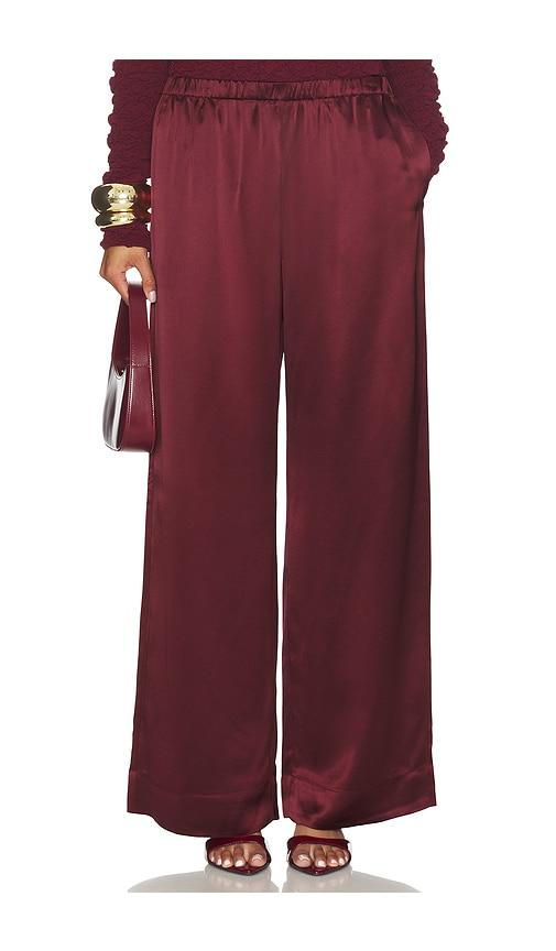 by malene birger cabello pant in red. - size 36 (also in 38, 40)