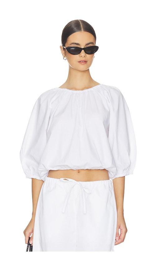 by malene birger lelow top in white. - size 36 (also in 38, 40)