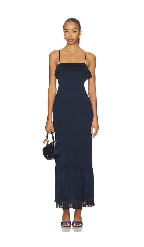 by malene birger nova dress in navy. - size 34 (also in 40)