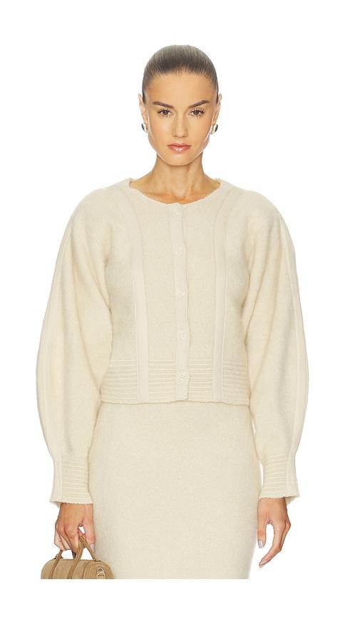 by malene birger pernille sweater in cream. - size l (also in xs, s, m)