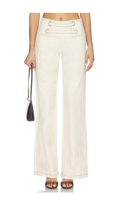 by.dyln emmett pant in cream. - size l (also in xs, s, m, xl)