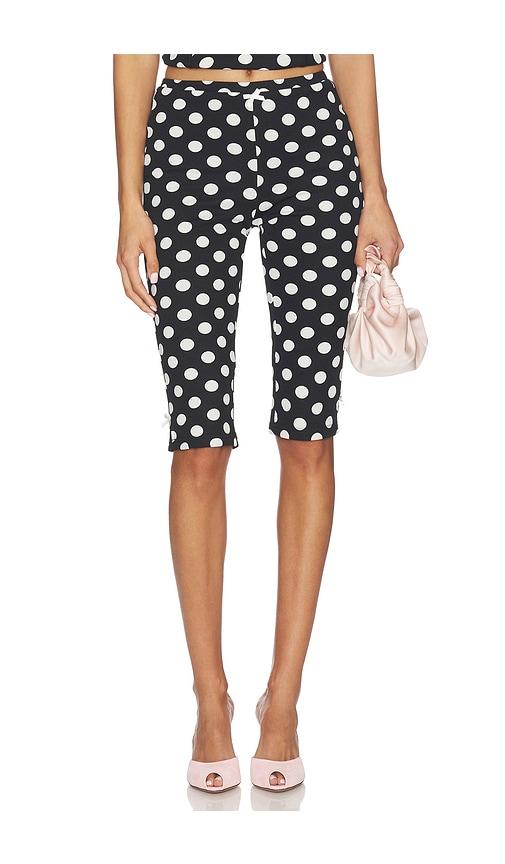 by.dyln isla capri pant in black. - size l (also in m, s, xl, xs)
