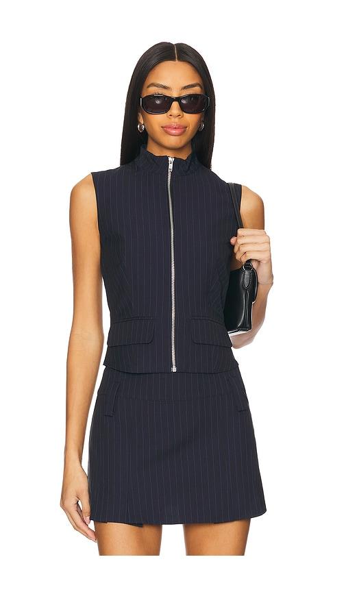 by.dyln leela vest in navy. - size l (also in m, s)