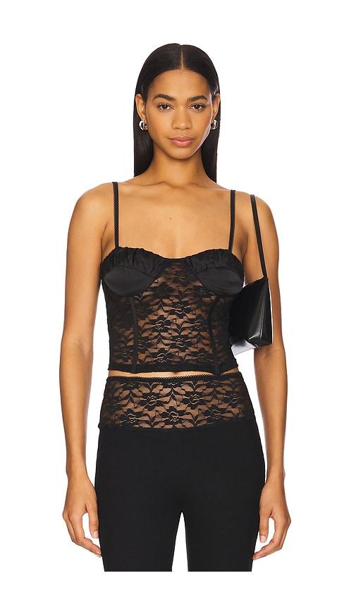 by.dyln melaine top in black. - size m (also in s)