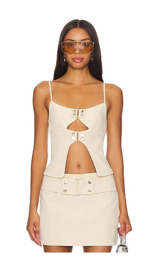 by.dyln ren top in beige. - size l (also in xl)