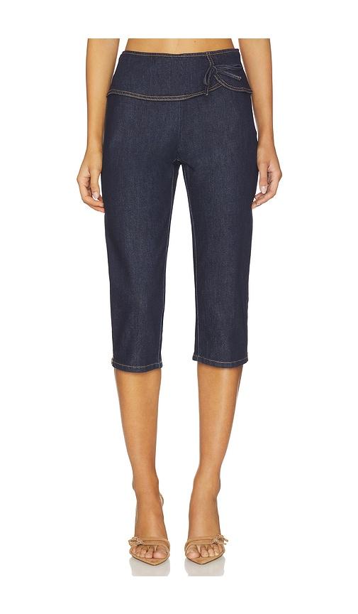by.dyln valerie capri pant in navy. - size l (also in m, s)