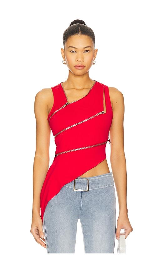 by.dyln x revolve addison top in red. - size m (also in s)