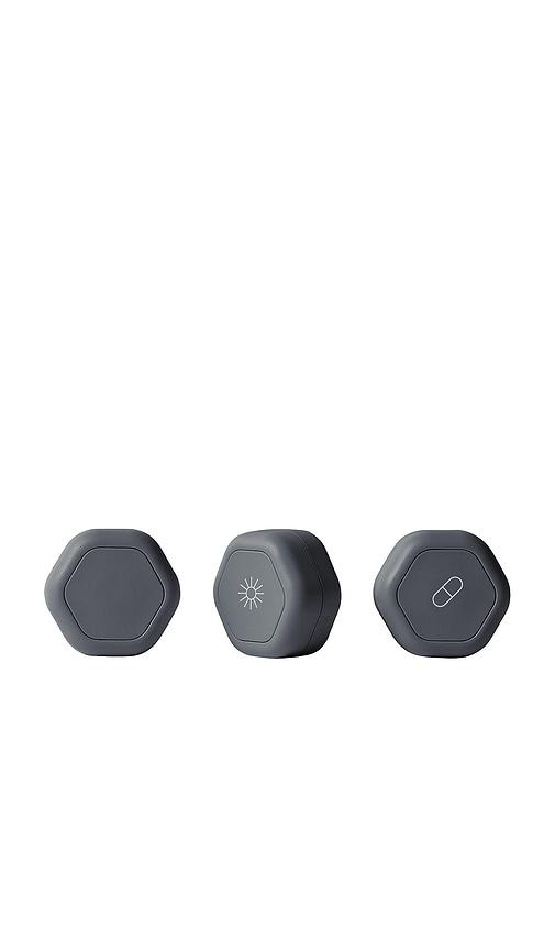 cadence the daily essentials small trio in charcoal.