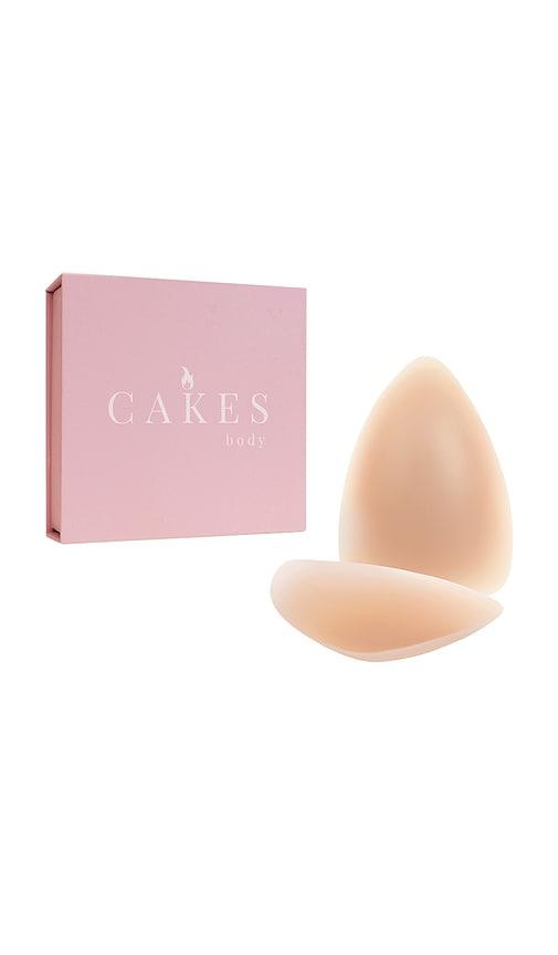 cakes body grippy triangles in nude.