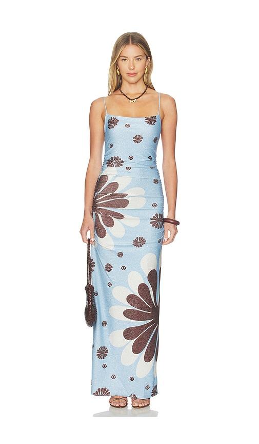 cala de la cruz kim dress in multi. - size l (also in xs, s, m)