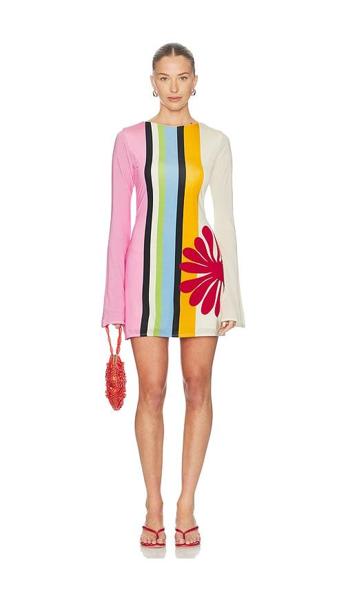 cala de la cruz maisha dress in multi. - size l (also in xs, s, m)