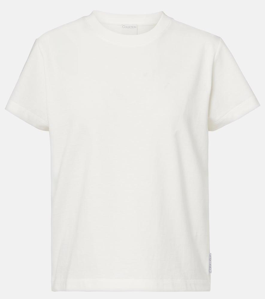 calvin klein collection marta cotton jersey t-shirt