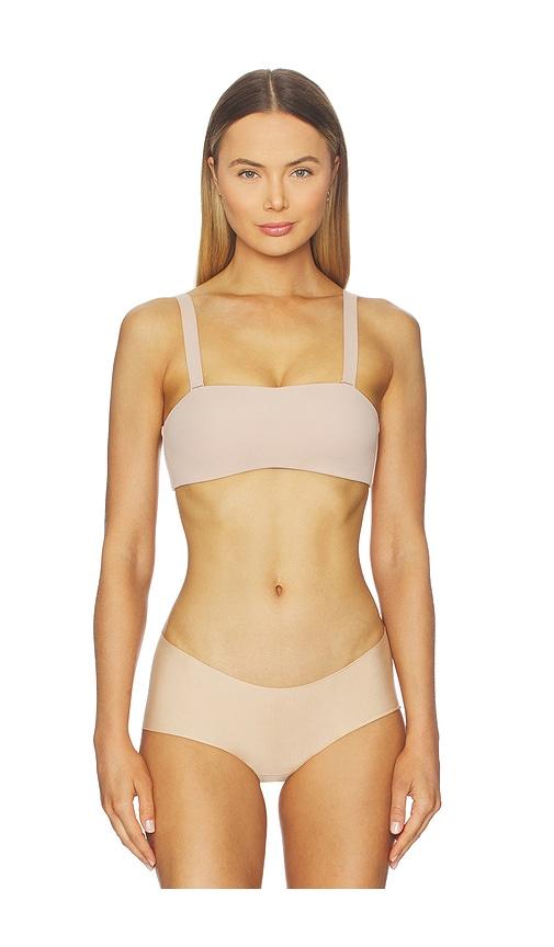 calvin klein underwear calvin klein adapt bandeau strap in beige. - size xl (also in xs)