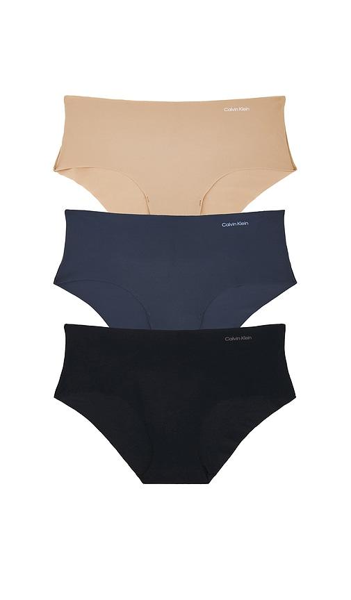 calvin klein underwear calvin klein hipster 3 pack in brown. - size l (also in xs, s, m, xl)