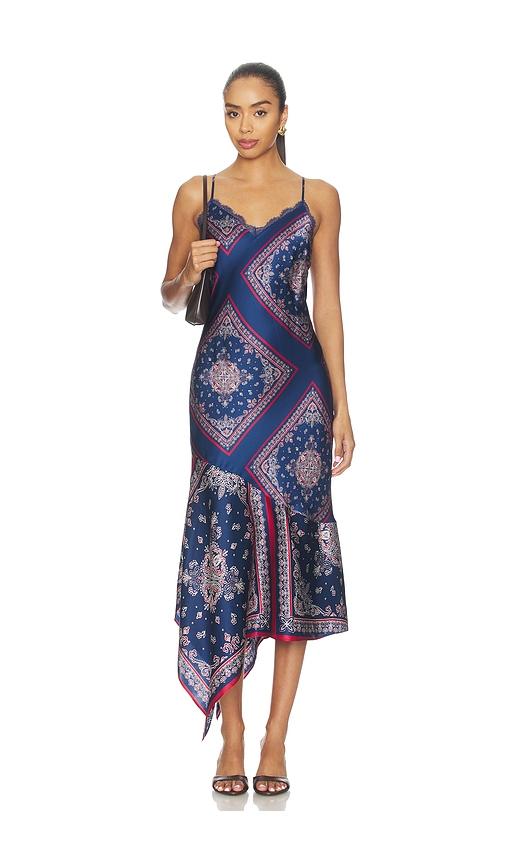 cami nyc becky dress in blue. - size m (also in xxs, xs, s)