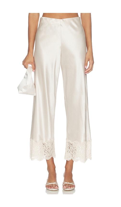 cami nyc bristol lace pant in neutral. - size s (also in xs, xl)