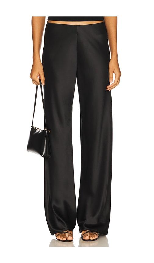cami nyc bristol mid rise pant in black. - size l (also in m)