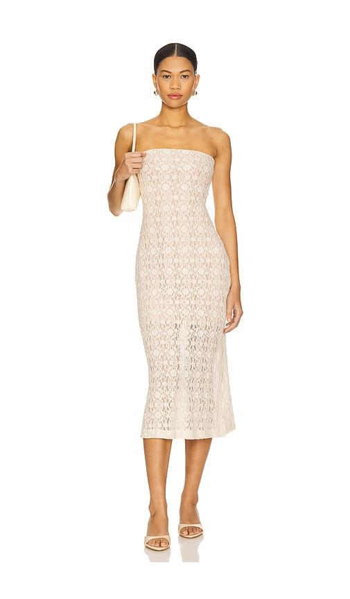 cami nyc castela dress in neutral. - size l (also in s)