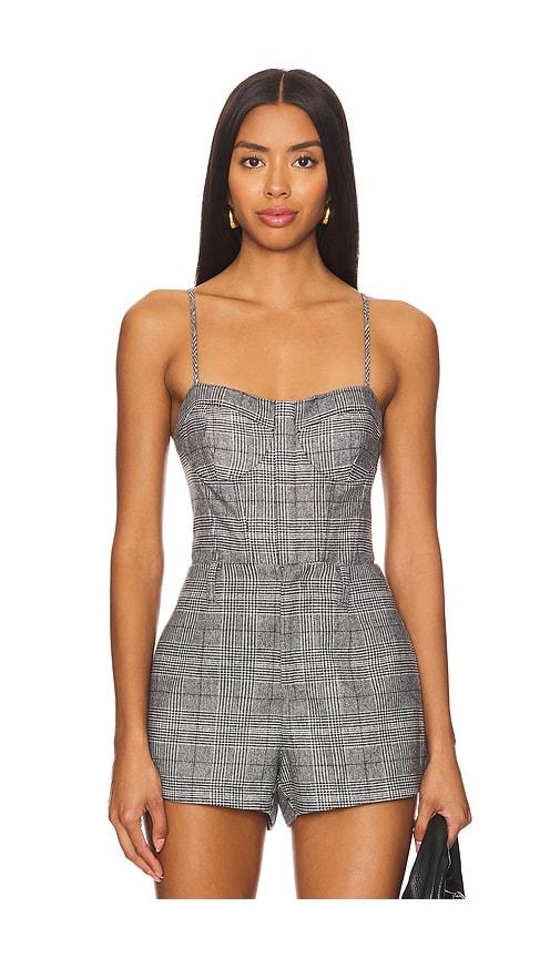 cami nyc monet bodysuit in black,white. - size 0 (also in 2)