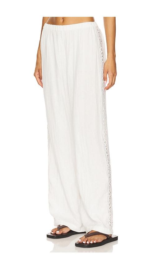 cami nyc positano pant in white. - size s (also in xl)