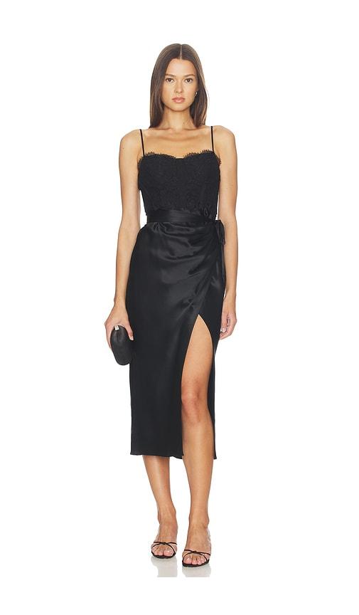 cami nyc tricia dress in black. - size 0 (also in 2, 4)