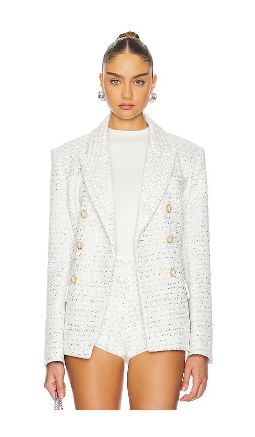 camila coelho annika blazer in ivory. - size s (also in xs, xl)