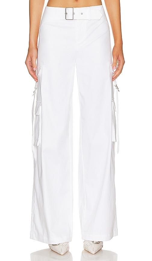 camila coelho coconut grove pant in white. - size l (also in xl)